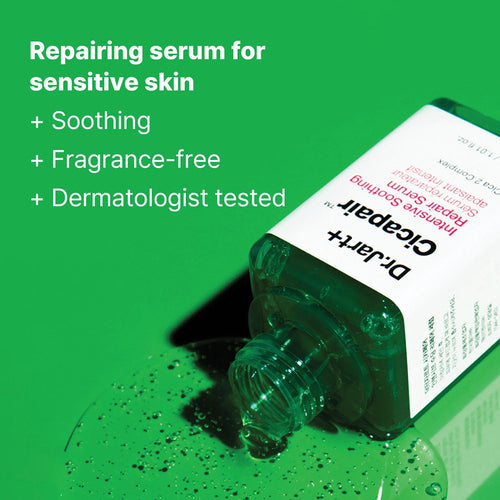 Dr.Jart+ Cicapair Sensitive Skin Korean Face Serum for Redness and Barrier Repair with Centella Asiatica | Korean Skin Care, 1.01 Fl Oz